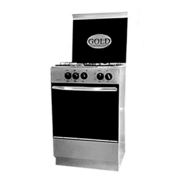 Cuisinière GOLD 4 Feux 55 Cm Inox Cuisinière GOLD 4 Feux 55 Cm Inox